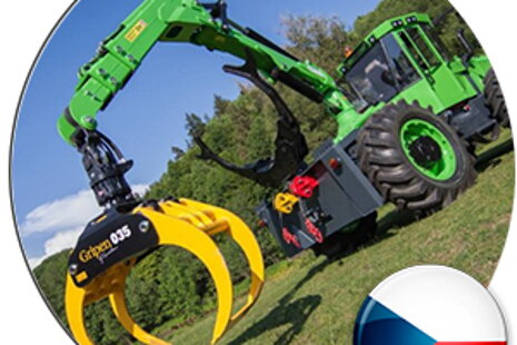 Prezentácia lesných traktorov EQUUS v Českej republike  